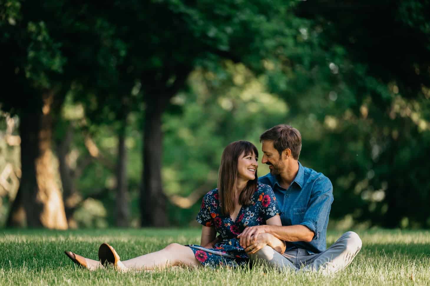 14 engagement session in summer des moines