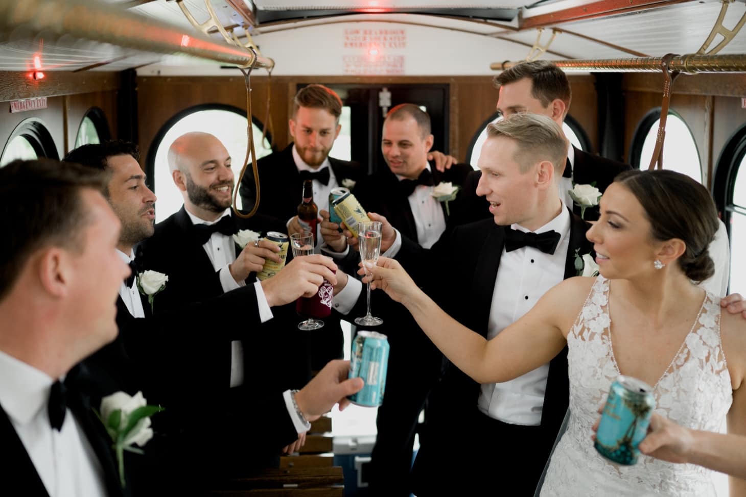 33 party bus photos new jersey wedding