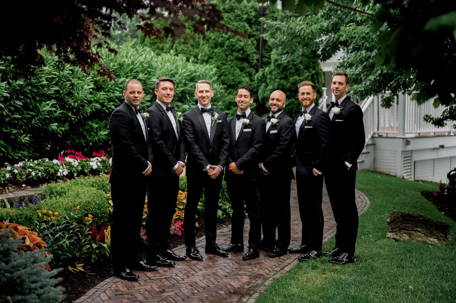 36 groomsmen at the mill lakeside manor