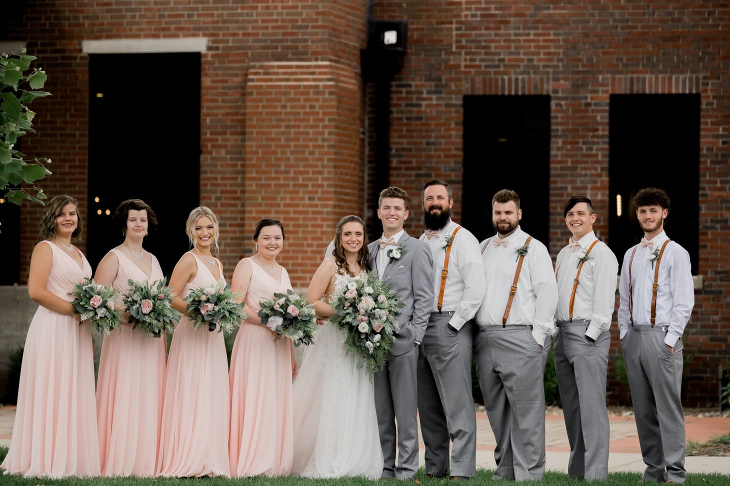 22 bridal party south bend wedding 1