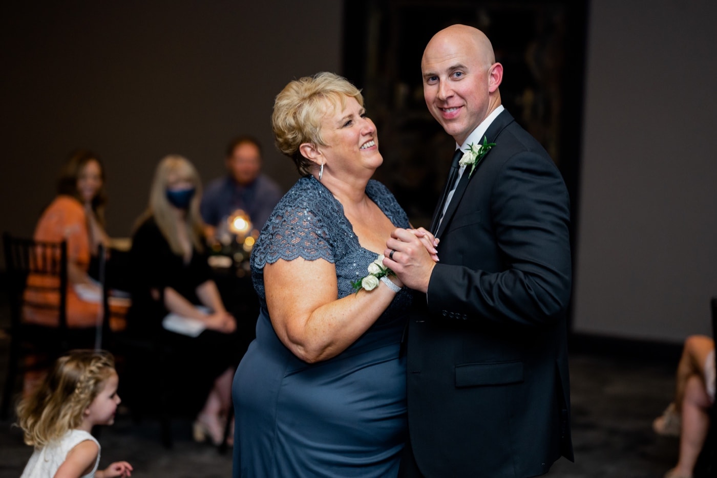 mother son dance surety hotel wedding reception