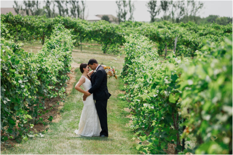 Fireside winery wedding | Amanda + Rich