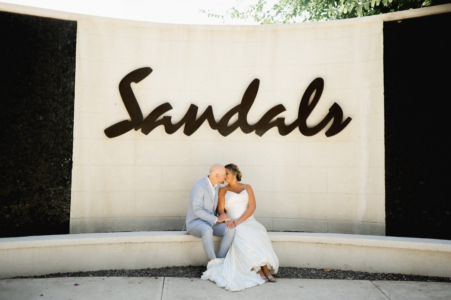 sandals resort wedding photography