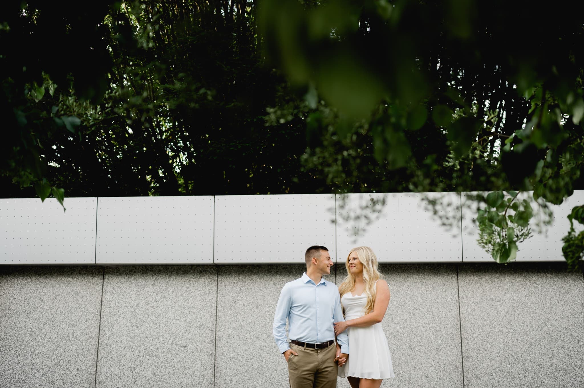 central iowa engagement session