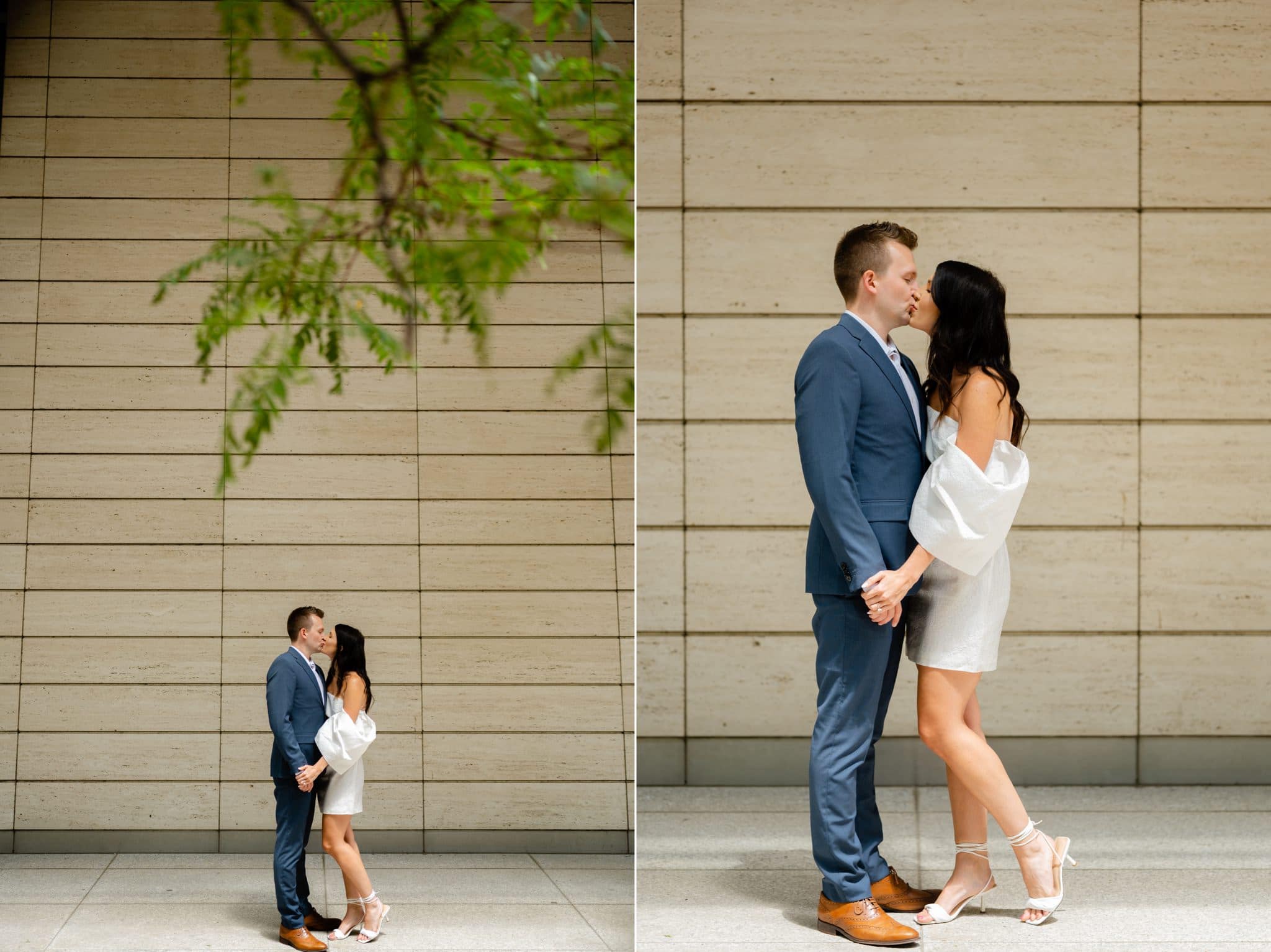 summer engagement photography in des moines