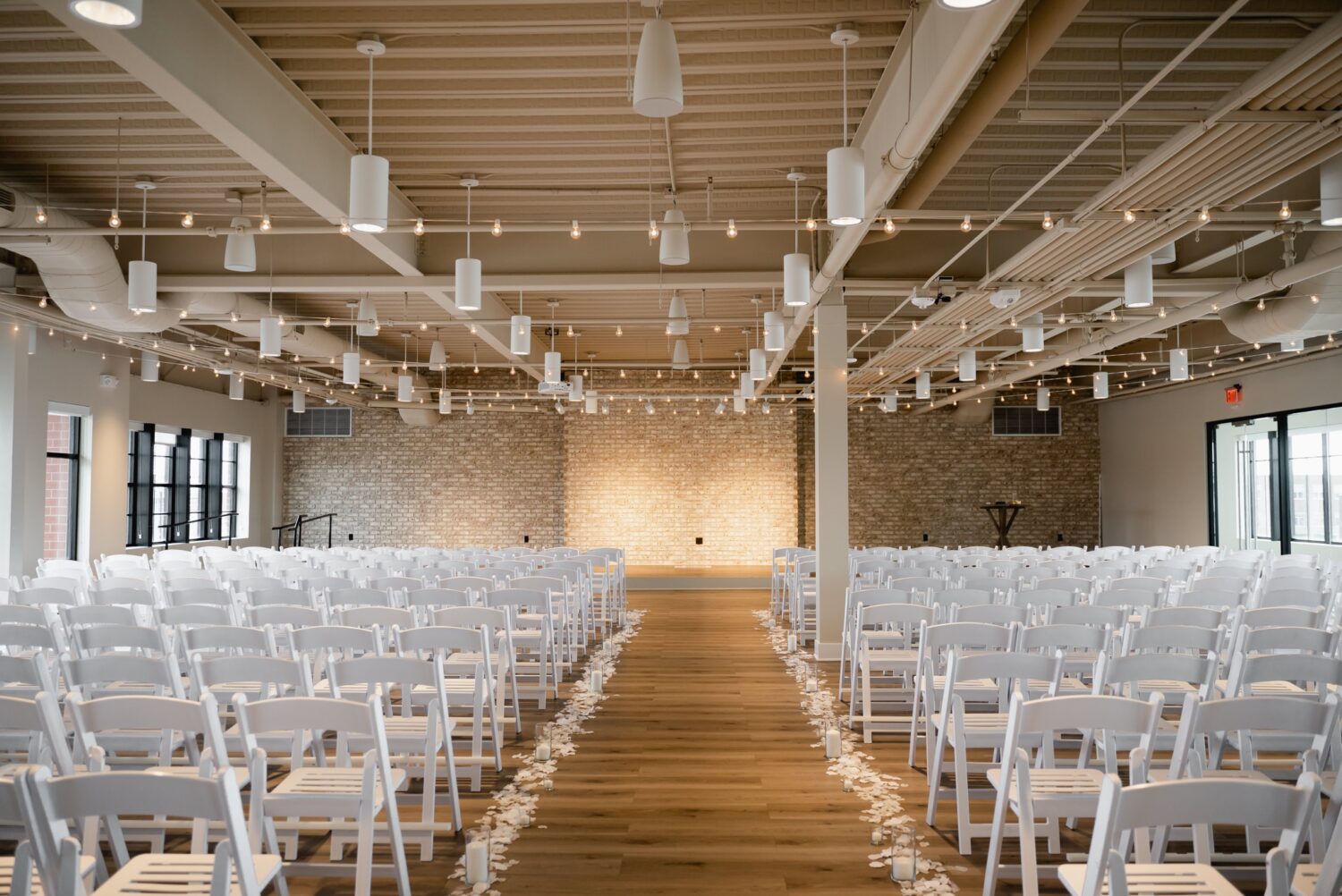 Toast Ankeny wedding ceremony space
