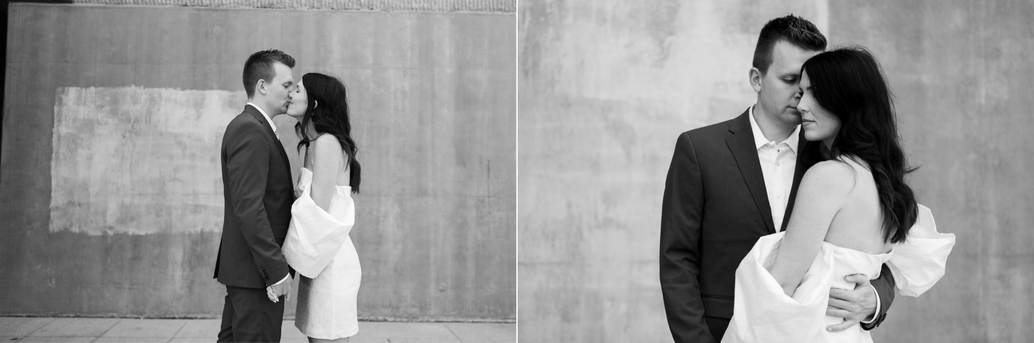 stunning black and white engagement photos des moines iowa