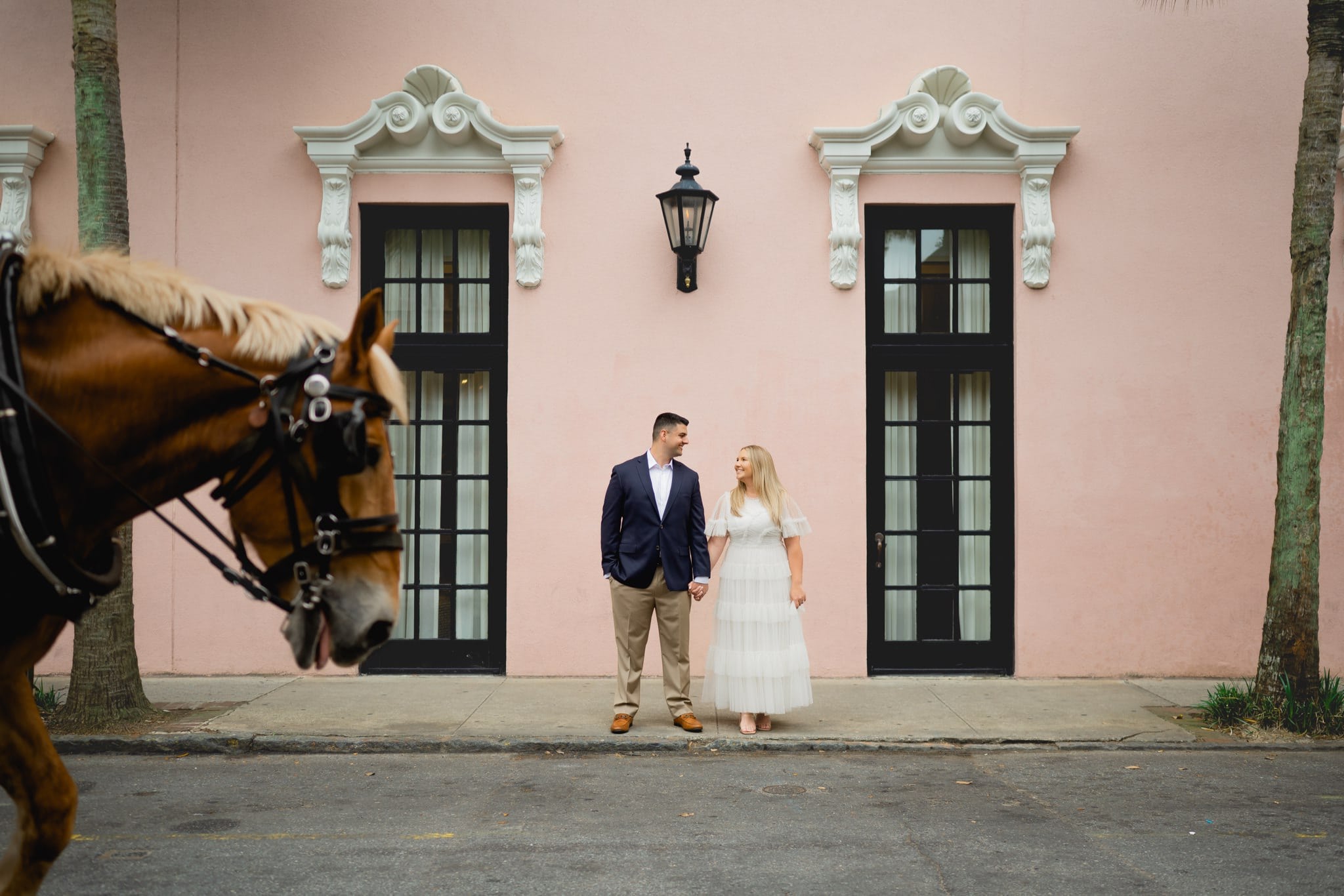 downtown Charleston Engagement session