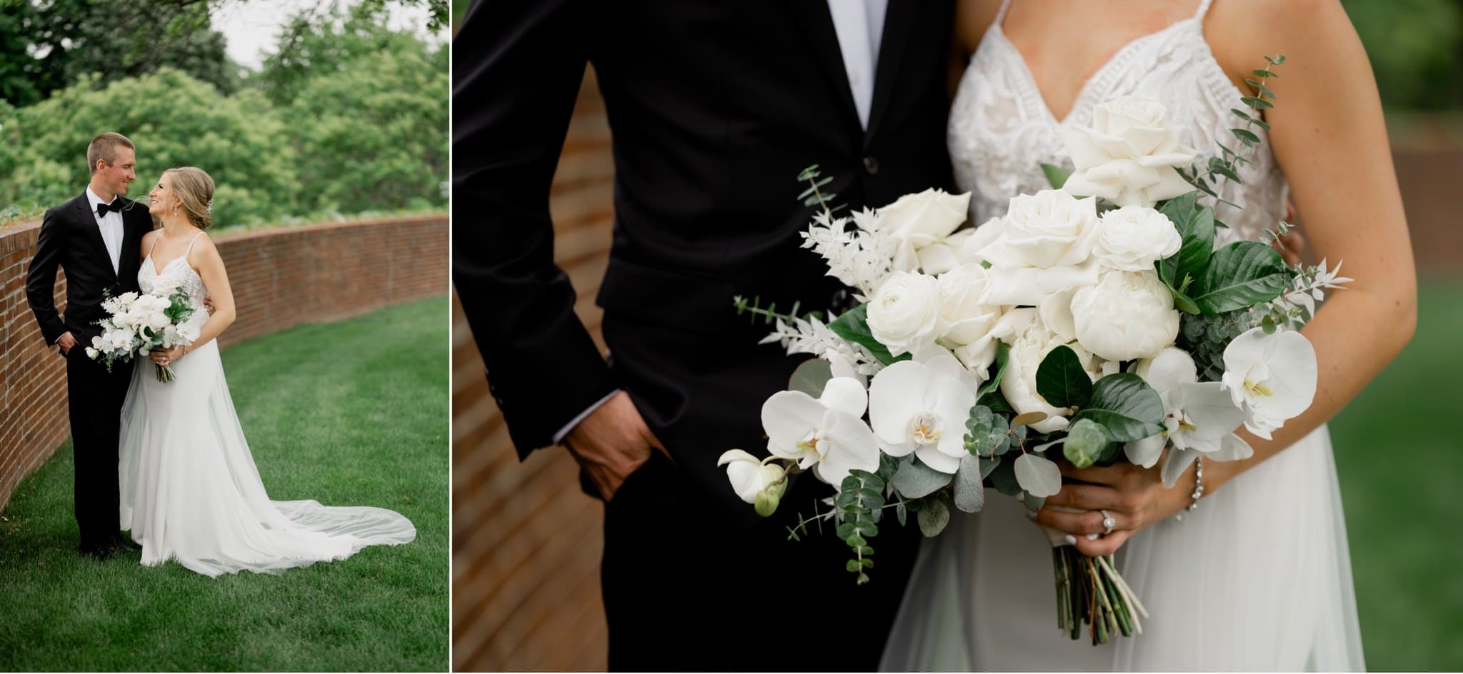 stunning wedding at Des Moines Golf and Country Club
