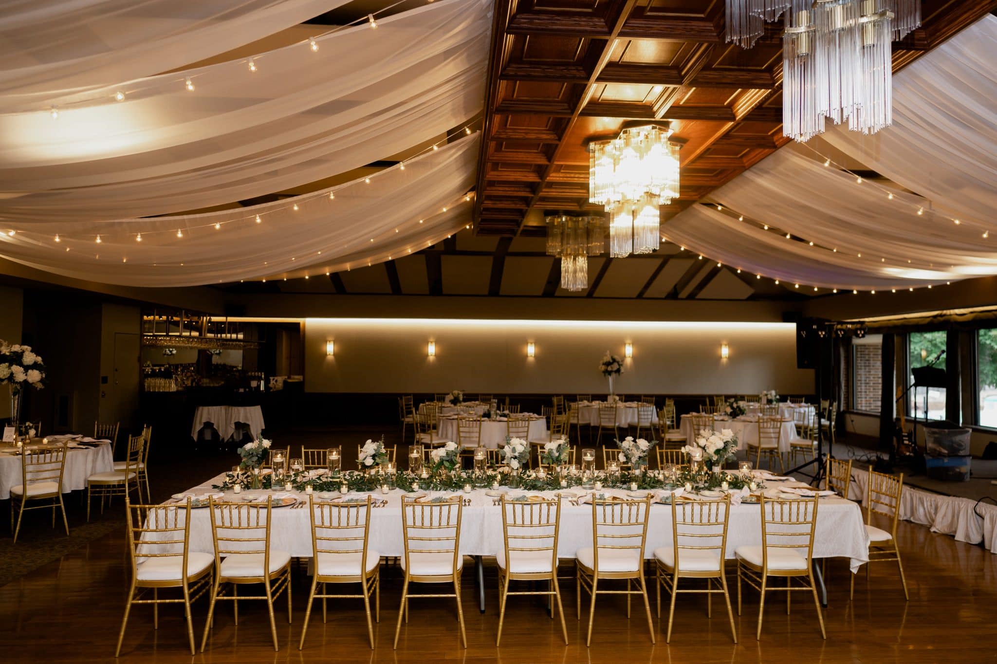 Des Moines Golf and Country Club wedding reception