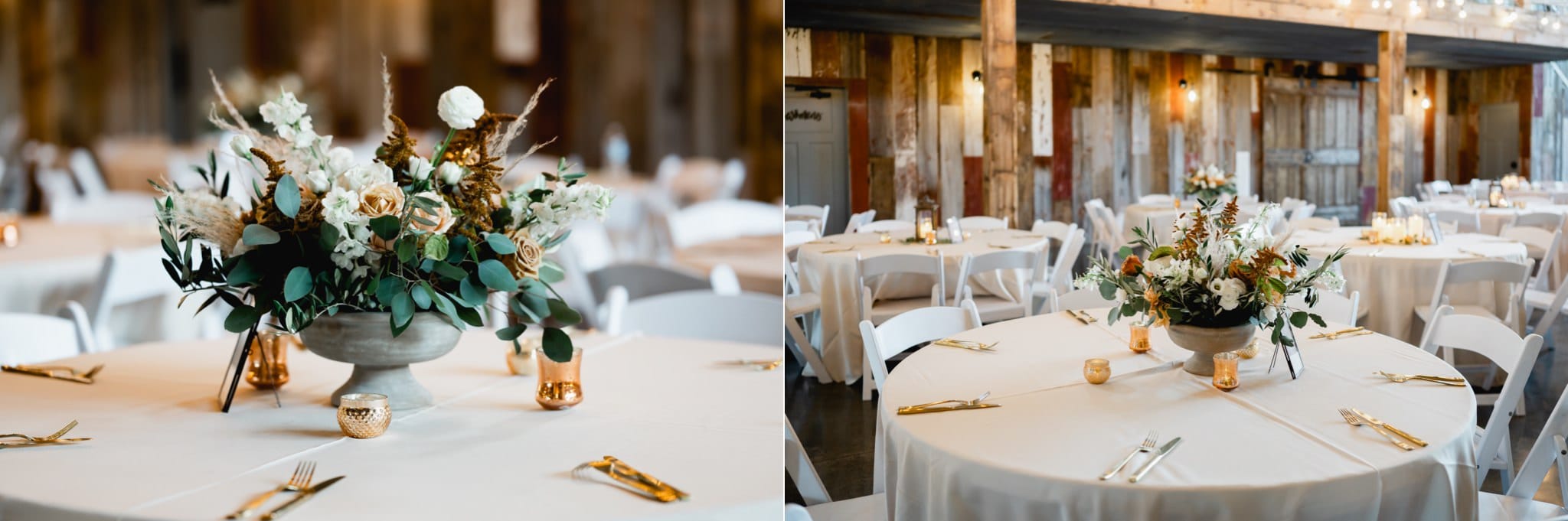 red acre barn wedding reception details
