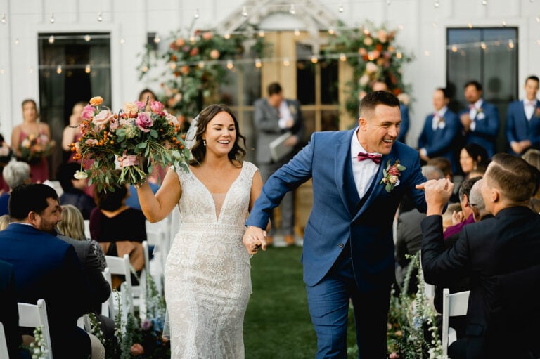An unbelievably colorful wedding at Willow on Grand | Hayley + Zach