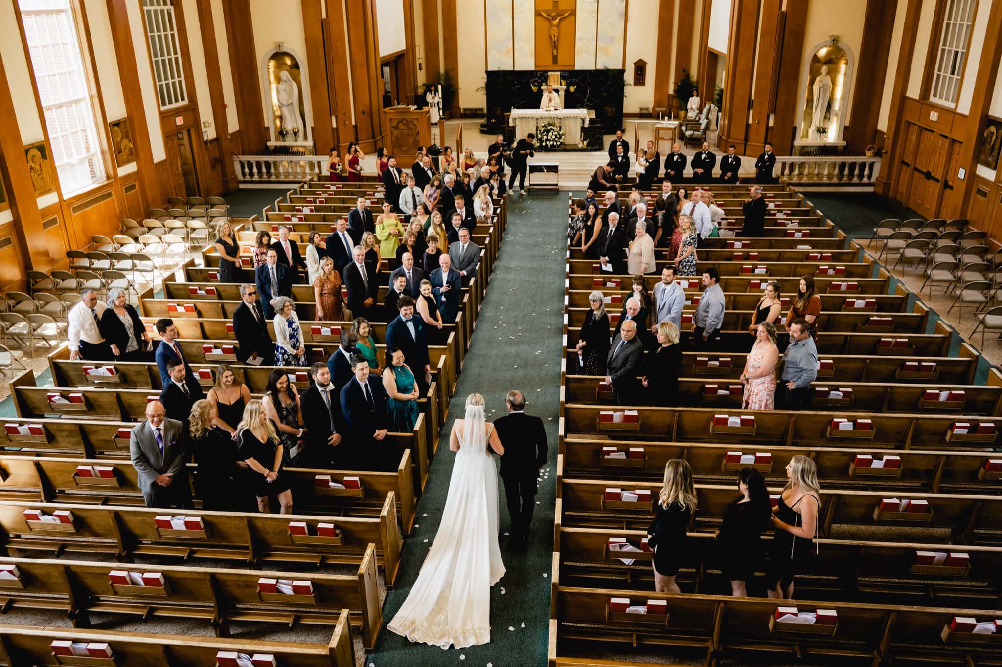 stunning church ceremony photos