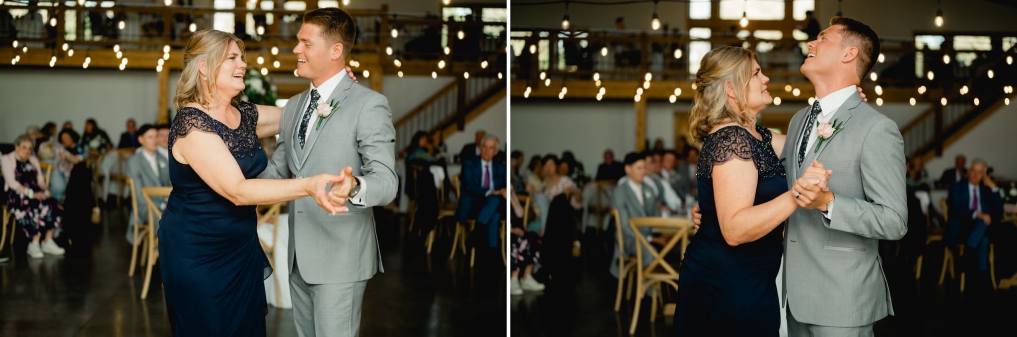 carper winery wedding reception photos