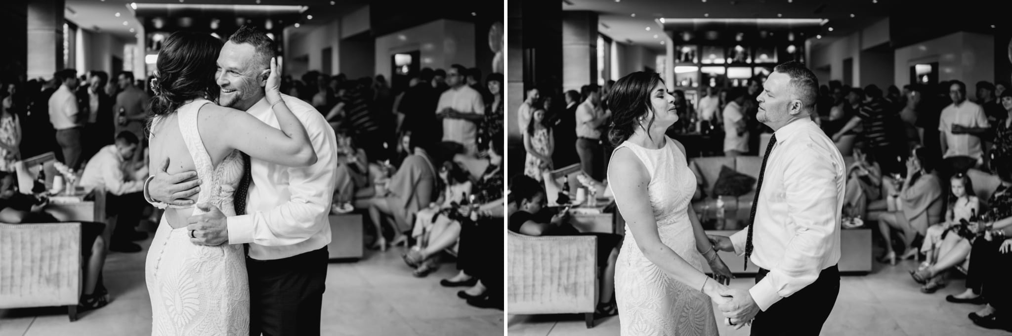 ac marriott wedding reception photos