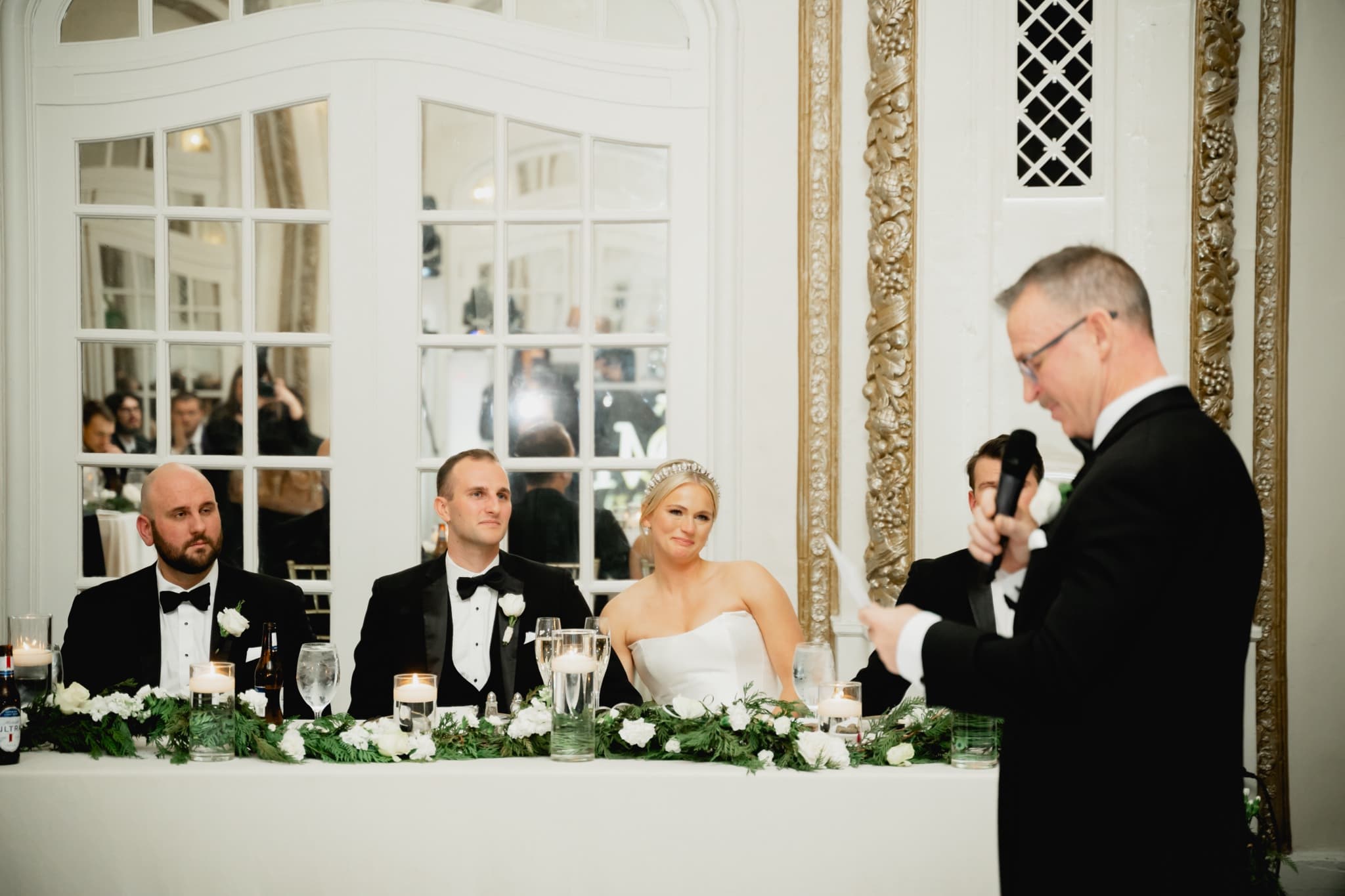 wedding reception speeches at hotel blackhawk